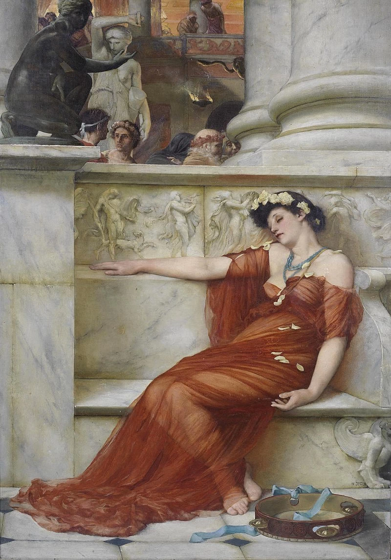 La ballerina stanca, 1879